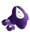 Vedo Kimi Rechargeable Dual Finger Vibe W- Remote Deep Purple